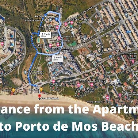 Large Penthouse Near Porto De Mos Beach With Magnificent Views In Lagos Bagian luar foto